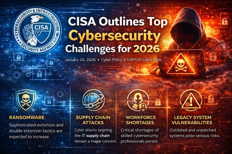 CISA Outlines Top Cybersecurity Challenges for 2026